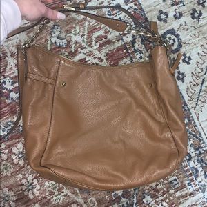 Michael Kors chestnut leather handbag